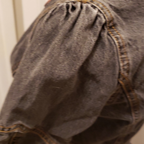 Anna Sui vintage steampunk jean jacket peplum - Picture 6 of 8